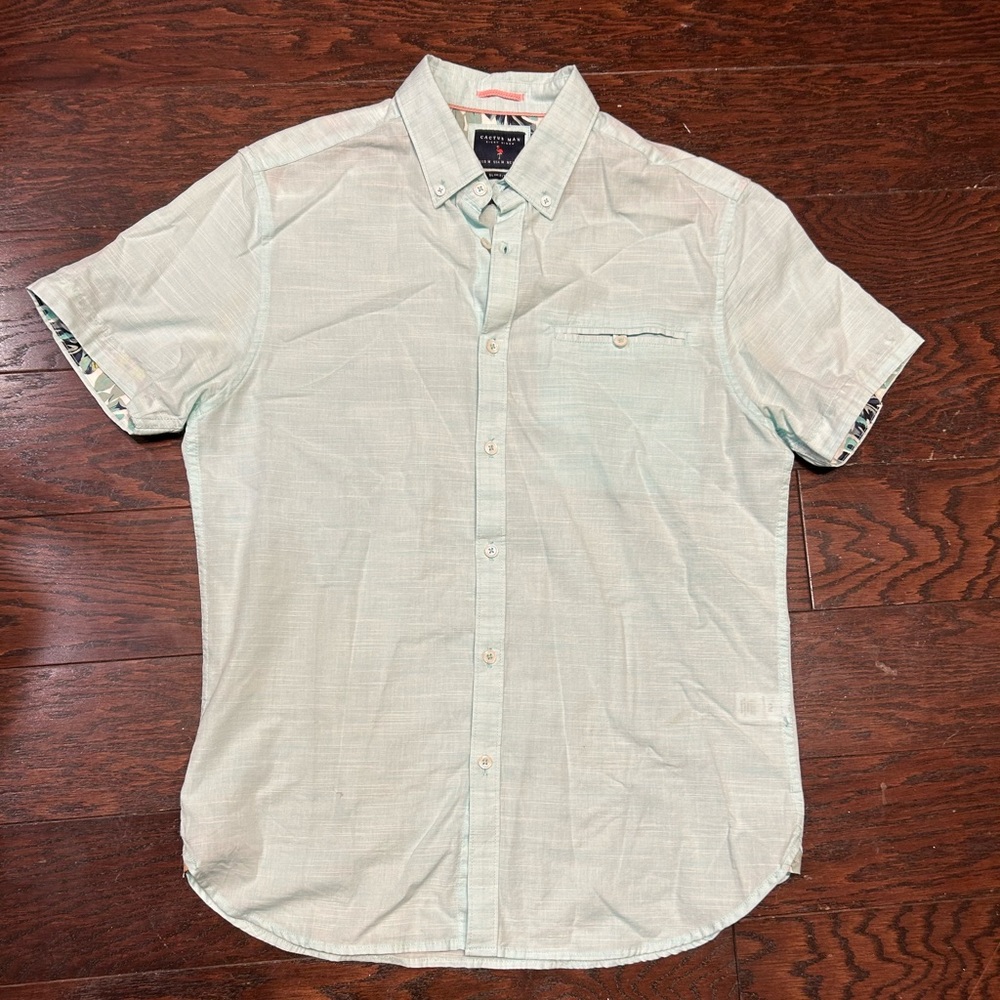 Cactus Man (Ricky Singh) Slim Fit Size Medium. Light Green.